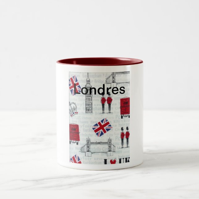 Becher Londres Zweifarbige Tasse (Mittel)