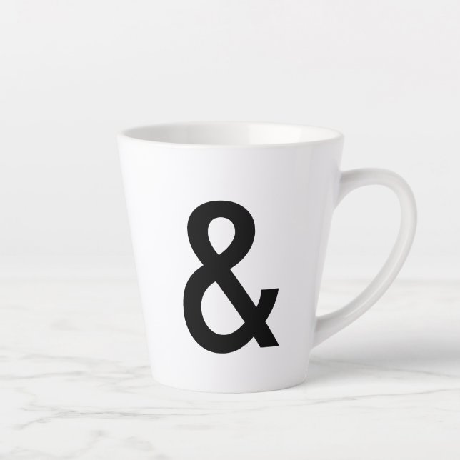 "&" Becher Milchtasse (Rechts)