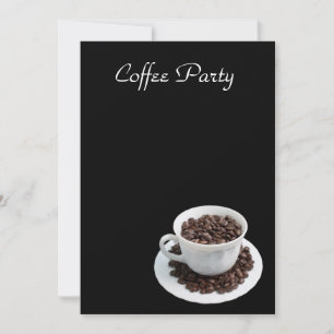 Becher mit Kaffeebohnen