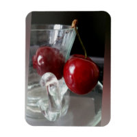 Becher mit Kirschen