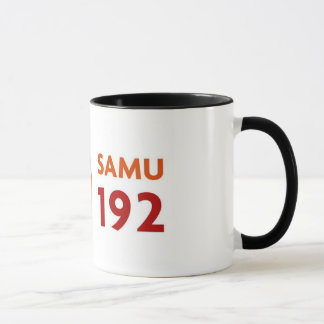 Becher mit Logomarca SAMU 192 Tasse