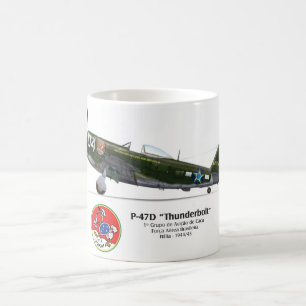 Becher P-47D Thunderbolt FAB,- setzt sich der Tasse