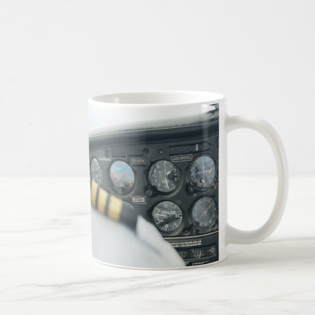 Becher Pilot an Bord Strumpf Foto Tasse (Rechts)