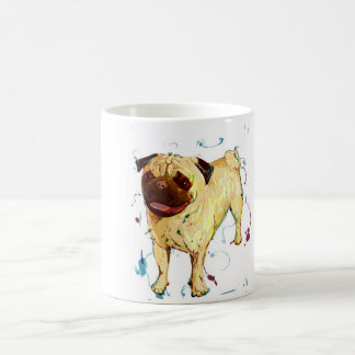 Becher pug tasse