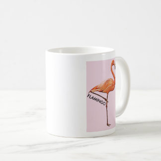 Becher rosa Flamingo Kaffeetasse