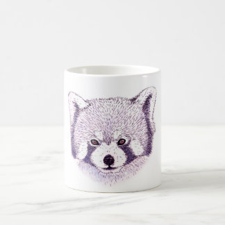 Becher rostroter Panda Tasse