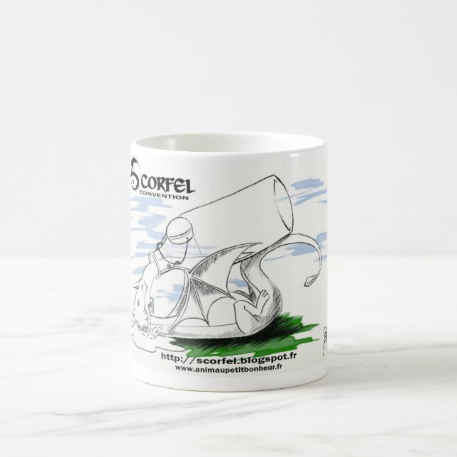 Becher Scorfel Flasche Tasse (Mittel)