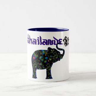 Becher Thailand 2 Zweifarbige Tasse