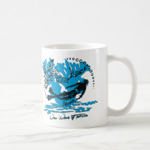 Becher weiß Tauchhaifisch