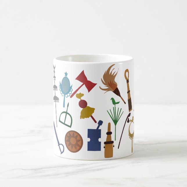 Becher Werkzeuge der Orixás Tasse (Mittel)