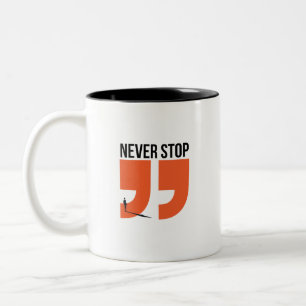 Becher Zweifarbige Tasse