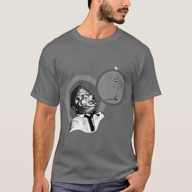 Bechet - BW-Kreise dunkel T-Shirt (Vorderseite)