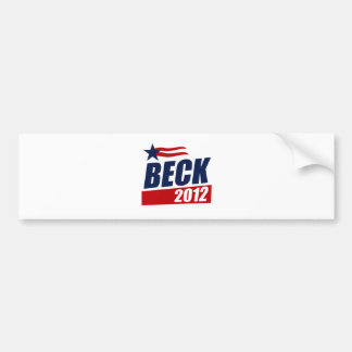 Beck 2012 autoaufkleber