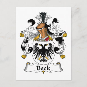 Beck Familienwappen Postkarte