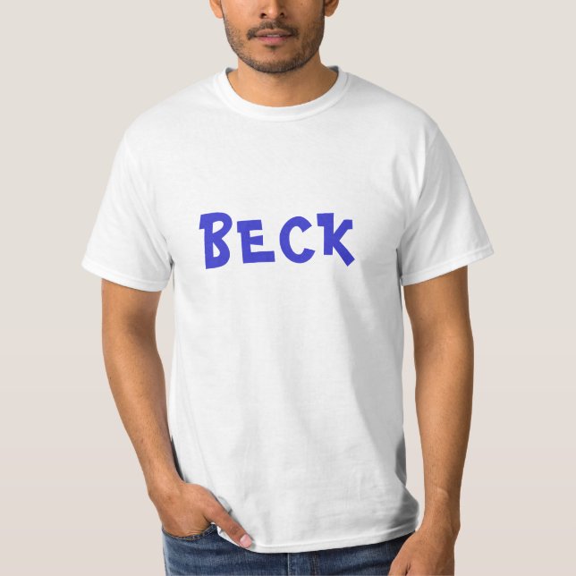 BECK T-Shirt (Vorderseite)