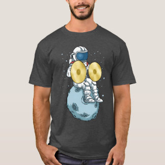 Becken Geschenk Männer Marching Band Musik Becken T-Shirt