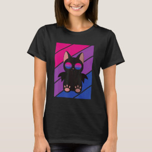 Becken mit alter bisexueller Flagge LGBTQ stolz au T-Shirt