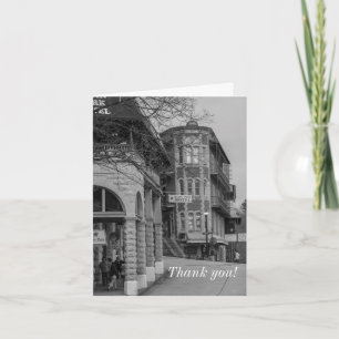 Becken Park und Flatiron Flats Graustufen Vielen D Dankeskarte