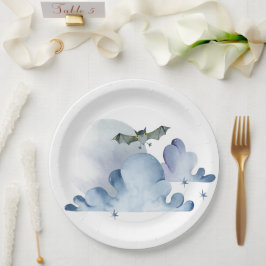 Becken und Wolken Pappteller