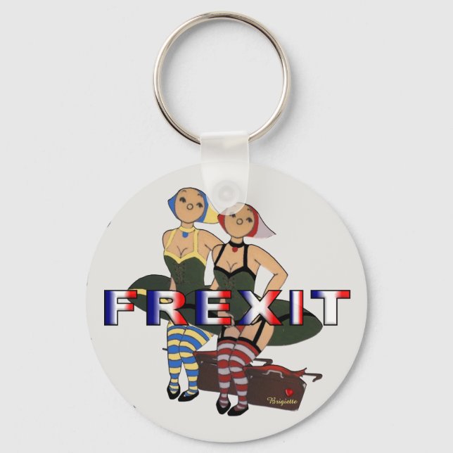 Beckenfrexit Schlüsselanhänger (Vorderseite)
