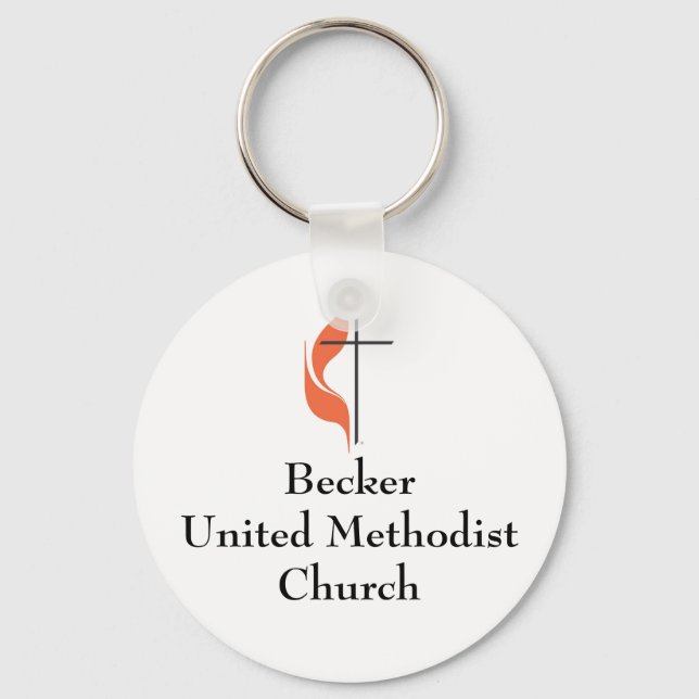 BeckerUnited MethodistChurch Schlüsselanhänger (Vorderseite)