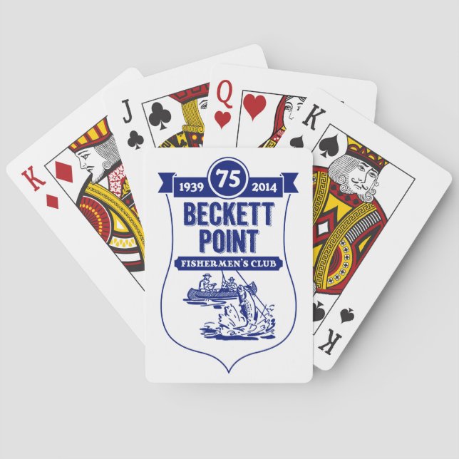 Beckett Punkt-Spielkarten Spielkarten (Rückseite)