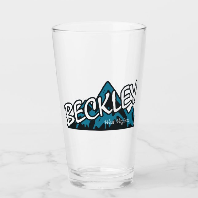 Beckley West Virginia Berge Glas (Vorderseite)