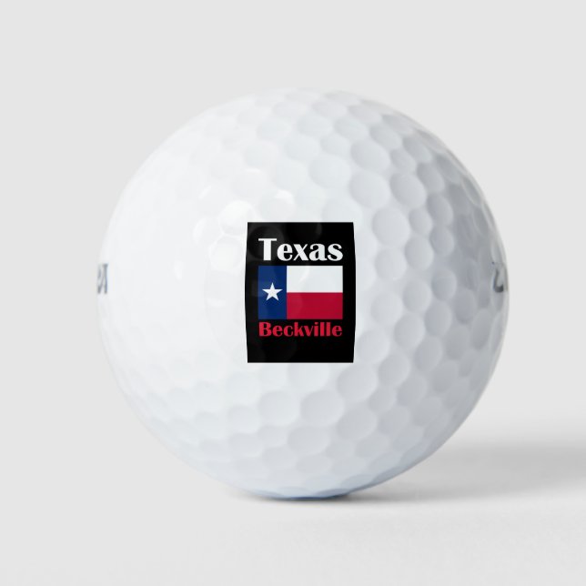 Beckville TX Golfball (Vorderseite)