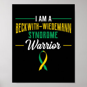 Beckwith-Wiedemann-Syndrom-Bewusstseinsband BWS W Poster