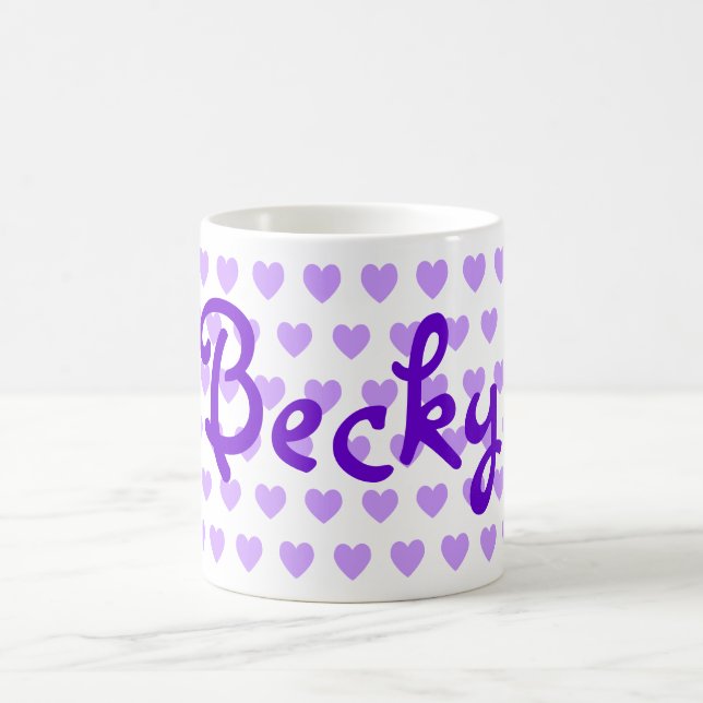 Becky in Lila Tasse (Mittel)