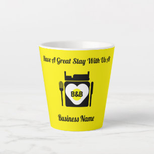 Bed and Breakfast Geschenke und Werbeaktion Kaffee Milchtasse