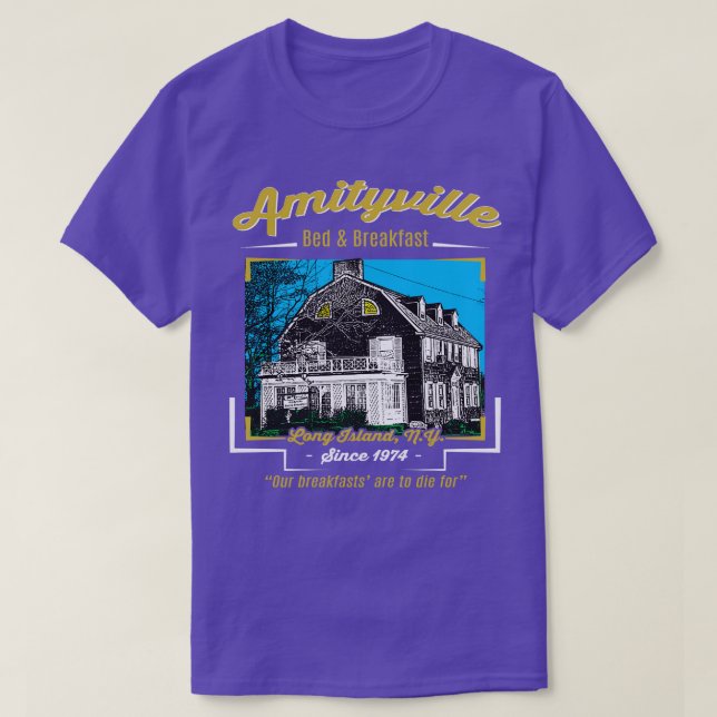 Bed Breakfast Amityville T-Shirt (Design vorne)