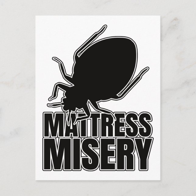 Bed Bugs Bed Bug Bedbugs - Entomologie Geek Postkarte (Vorderseite)