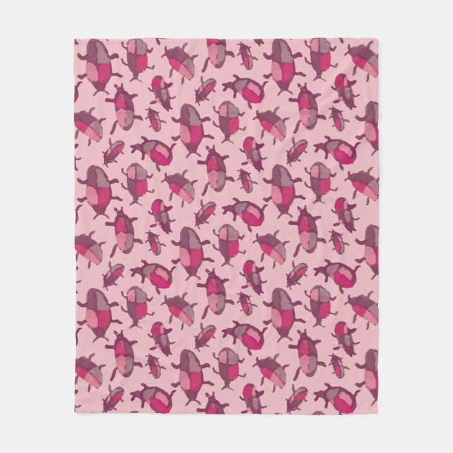 Bed Käfer Fleecedecke (Vorderseite)