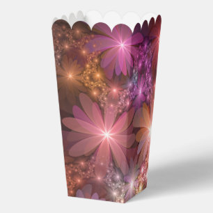 Bed of Blume farbenfrohe Shiny Abstrakte Fraktal K Geschenkschachtel