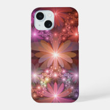 Bed of Blume farbenfrohe Shiny Abstrakte Fraktal K