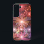 Bed of Blume farbenfrohe Shiny Abstrakte Fraktal K Samsung Galaxy Hülle<br><div class="desc">Ein Bett aus glänzenden Fantasy-Blume,  einzigartige leuchtende Blumenkunst. Design für Ihre Samsung Galaxy S22 Gehäuse und mehr.</div>