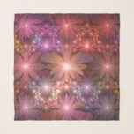 Bed of Blume farbenfrohe Shiny Abstrakte Fraktal K Schal<br><div class="desc">Ein Bett aus glänzenden Fantasy-Blume,  ein einzigartiges leuchtendes Blumenwerk. Design für Ihren Schal und mehr.</div>