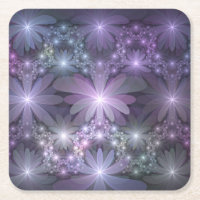 Bed of Blume Trendy Shiny Abstraktes Fraktal Kunst