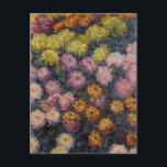 Bed of Chrysanthemas von Claude Monet Postcard Postkarte<br><div class="desc">Monet - ein Fest der Meister der Kunst</div>
