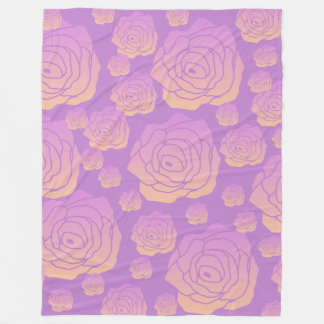 Bed of Rose Fleecedecke