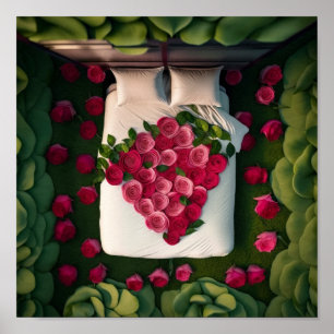 Bed of Rose Poster