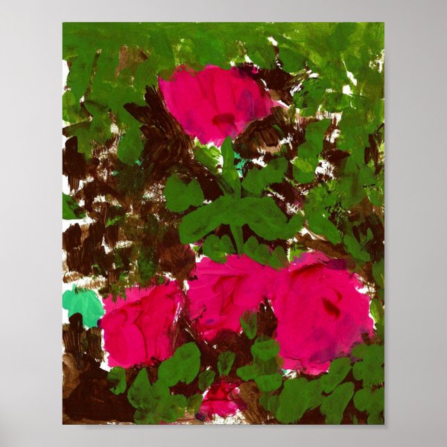 Bed of Roses  Poster (Vorne)