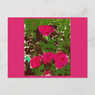 Bed of Roses  Postkarte