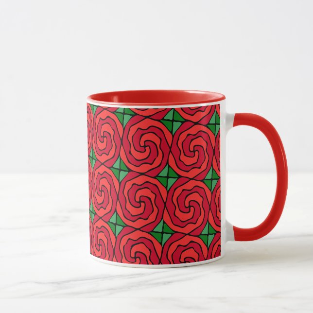 Bed of Rote Rosen Tasse (Rechts)