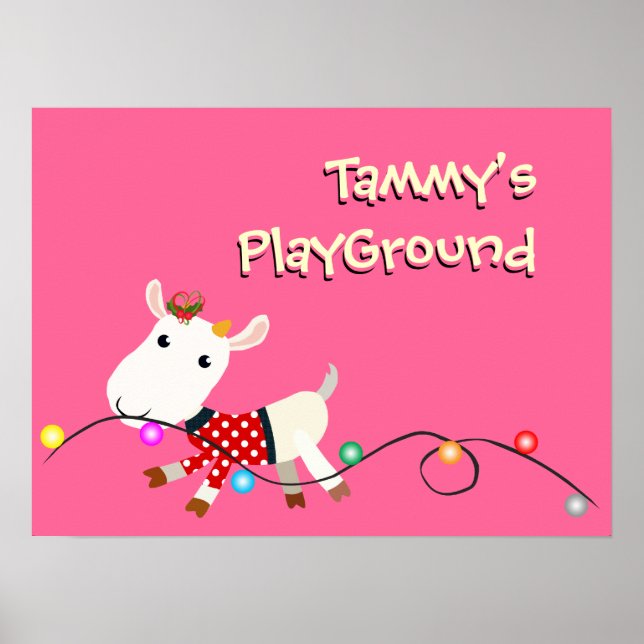 Bed Room Poster Newborn Baby Gift (Vorne)