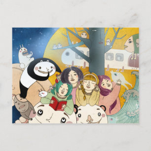Bed time Story 2013 Postkarte