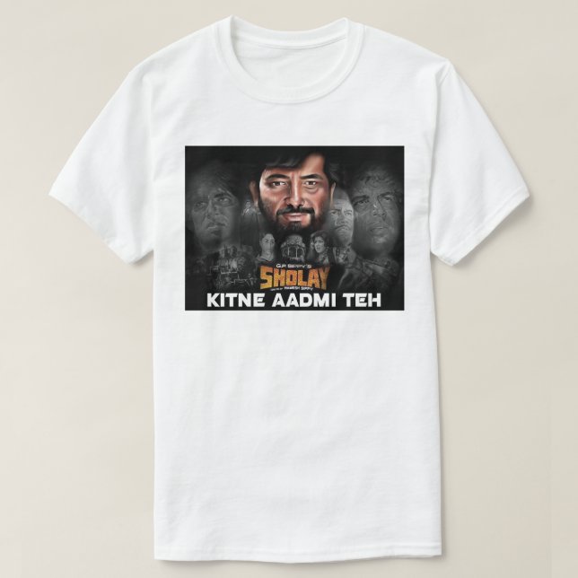 Bedarf Geschenke Sholay T-Shirt (Design vorne)