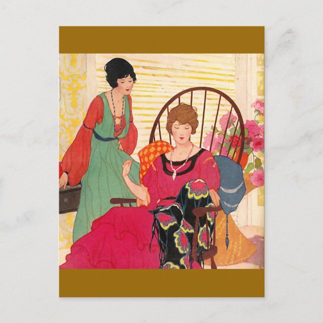 Bedarf Vintag 1923 Postkarte (Vorderseite)