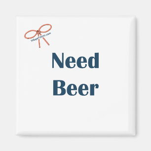 Bedarfs-Bier-Erinnerungs-Magnet Magnet